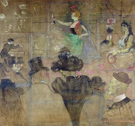Bailando en el Moulin Rouge: La Goulue, 1895